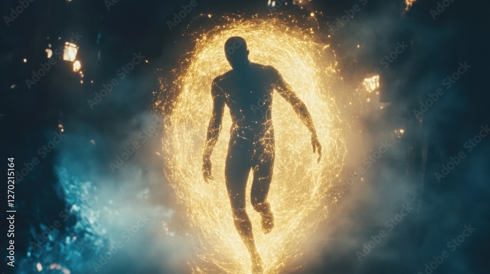 Fiery Man Transcends Inferno Fiery Man Transcends Inferno