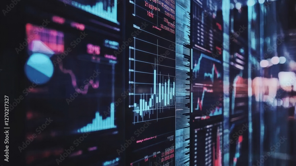 Digital Financial Data Visualization on Interactive Screen Panel Digital Financial Data Visualization on Interactive Screen Panel