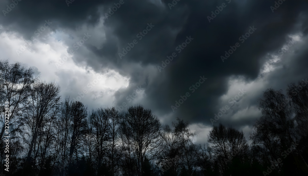 Fototapeta premium 暗雲