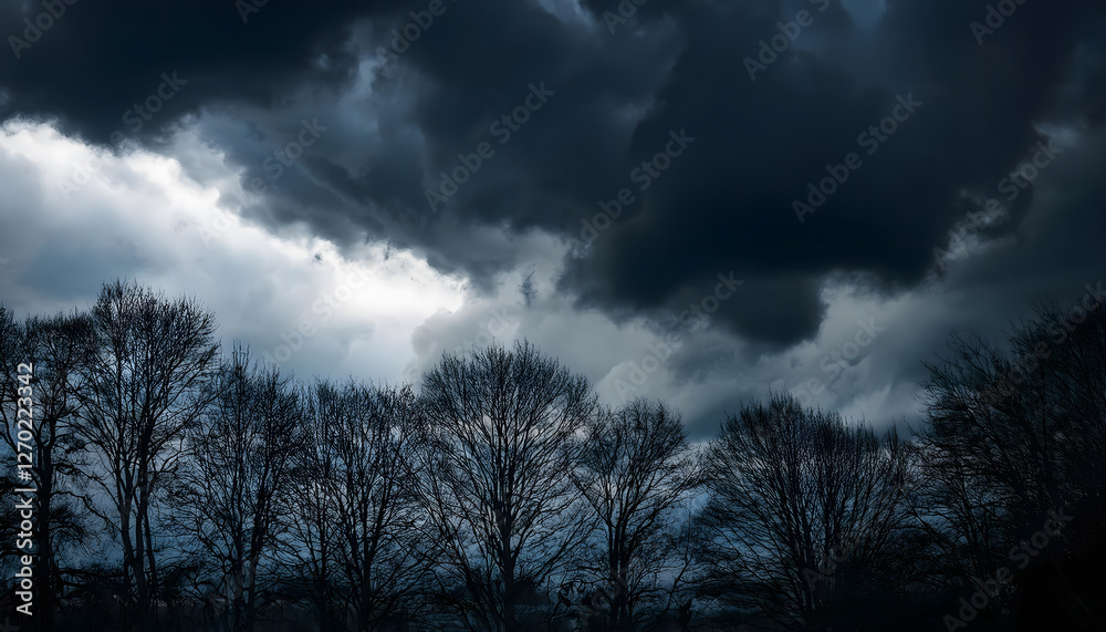 Fototapeta premium 暗雲