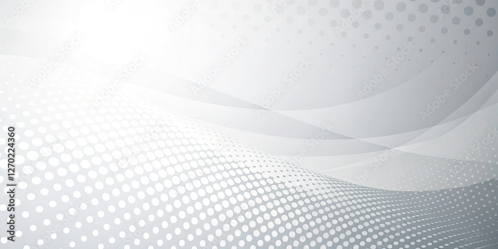 Abstract White and Gray Background with Halftone Effect, Dot Pattern for Modern Product Photography Abstract White and Gray Background with Halftone Effect, Dot Pattern for Modern Product Photography