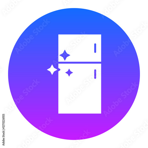 Cleaning Refrigerator Icon