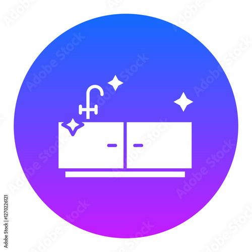 Cleaning Kitchen Icon