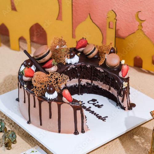 Special Ramadan and EID Mubarak Hampers Cake Box
