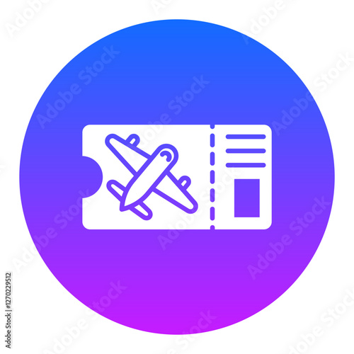 Airline Ticket Icon