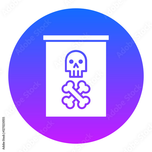 Toxic Waste Icon
