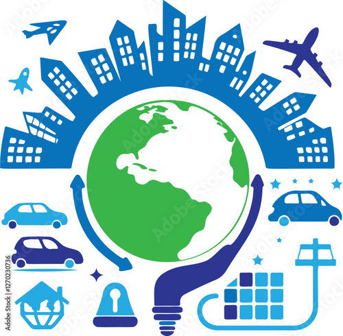 Global city, eco-friendly transport & energy.