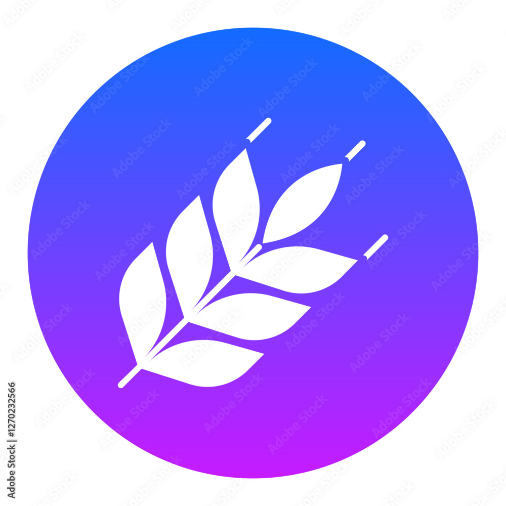 Fototapeta premium Barley Icon