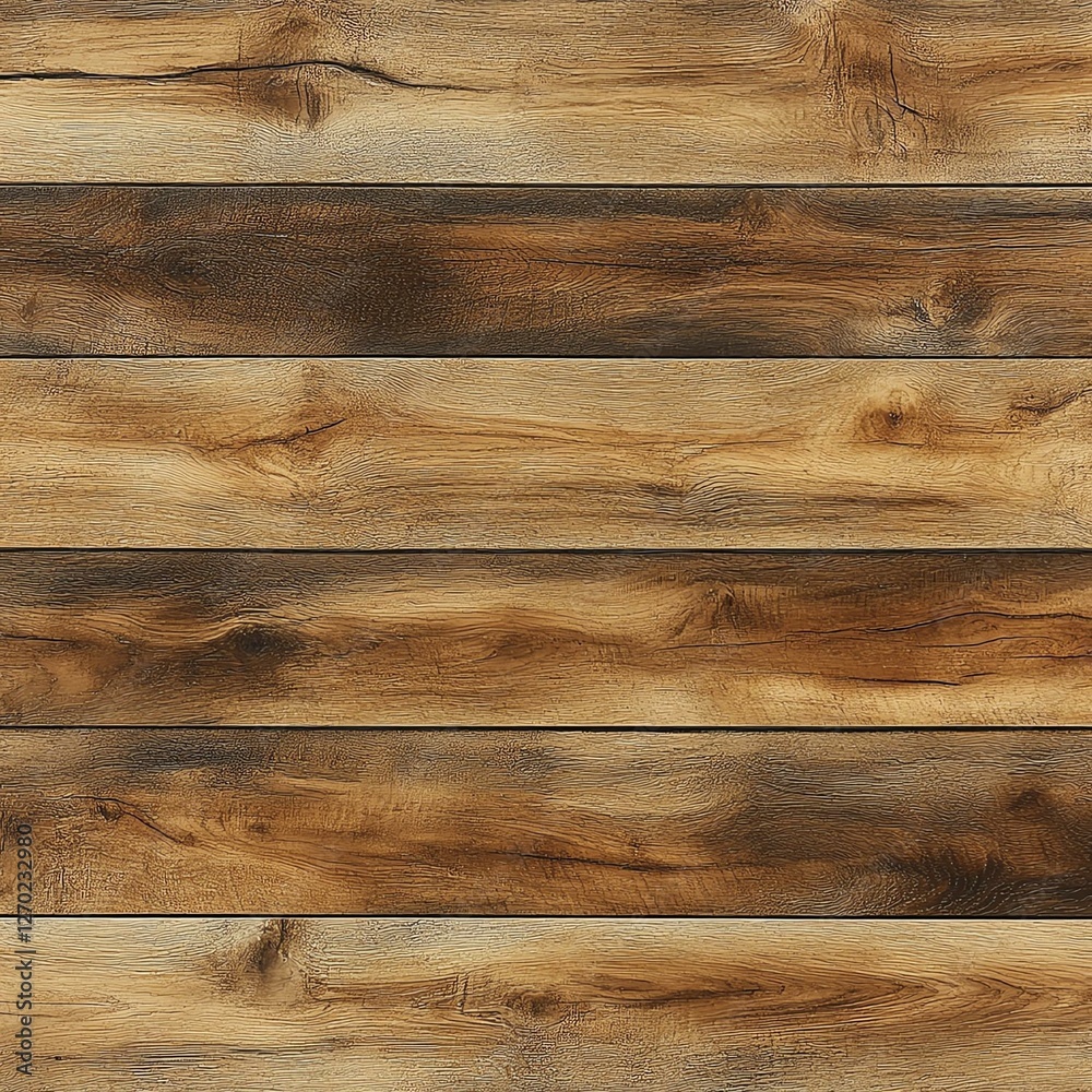 Naklejka premium This is a high-resolution image of wooden texture displayed across rustic planks