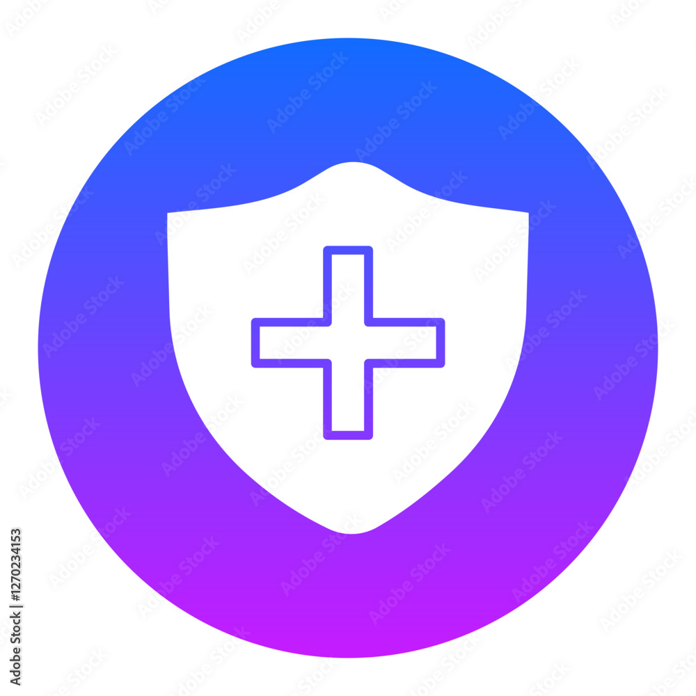 Fototapeta premium Health Insurance Icon