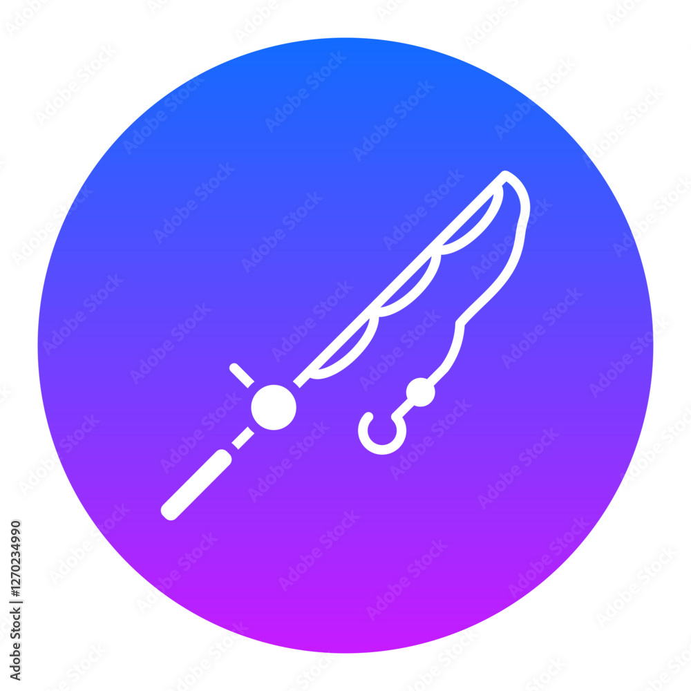 Fishing Pole Icon Fishing Pole Icon
