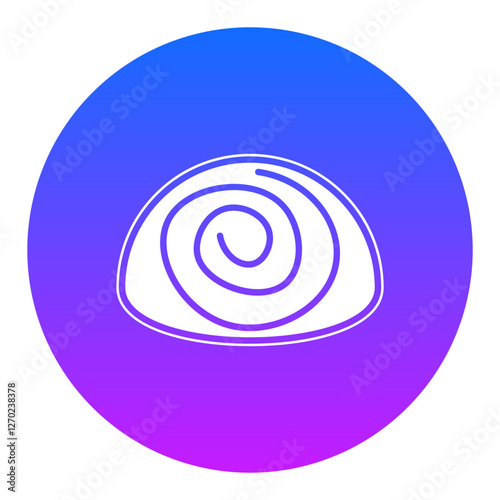 Swiss Roll Icon