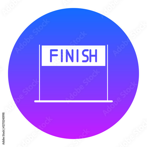 Finish Line Icon