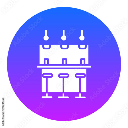 Bar Counter Icon