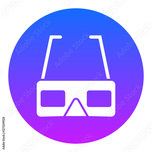 3d Glasses Icon