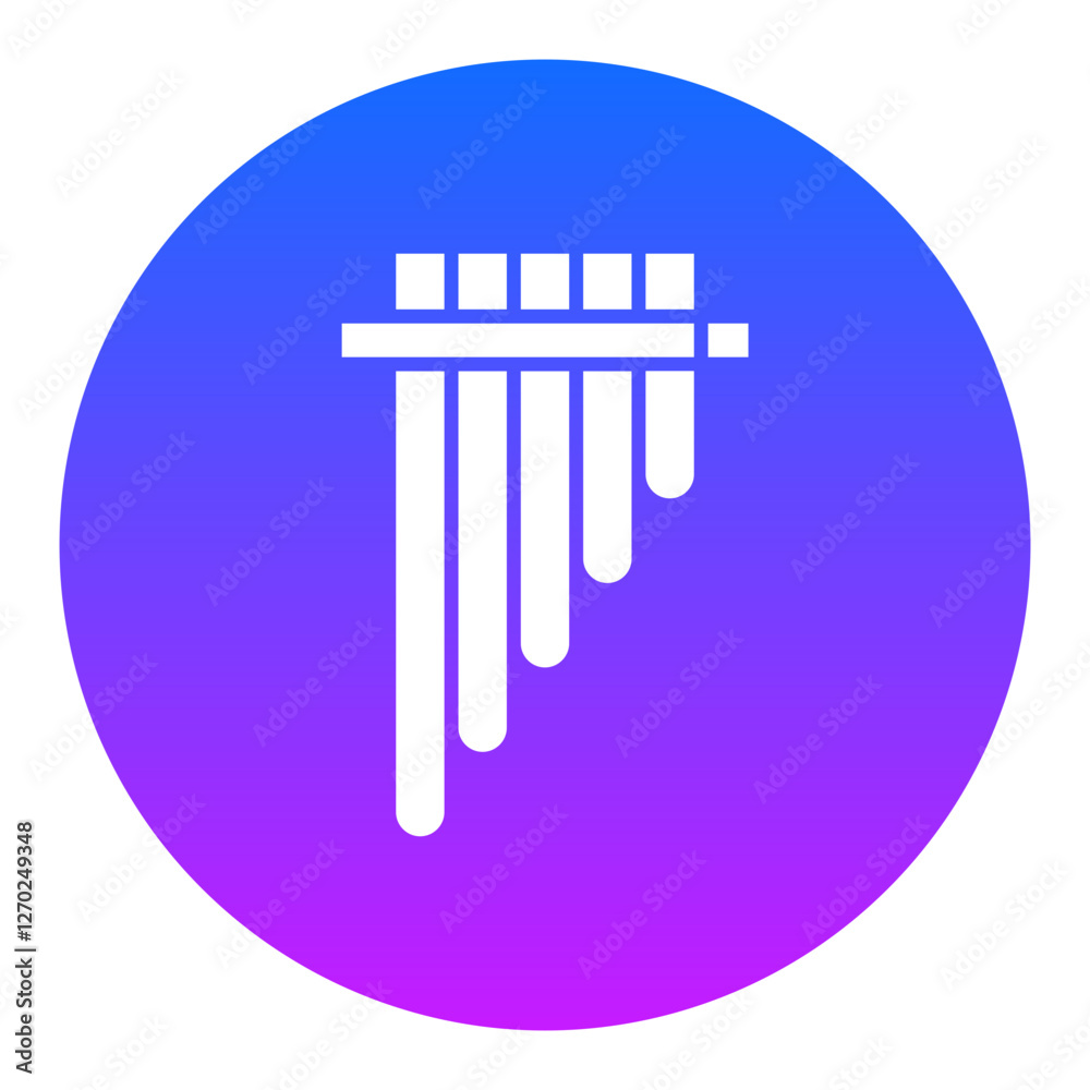 Pan Flute Icon Pan Flute Icon
