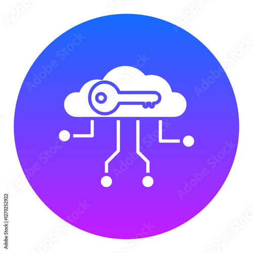 Cloud Key Icon