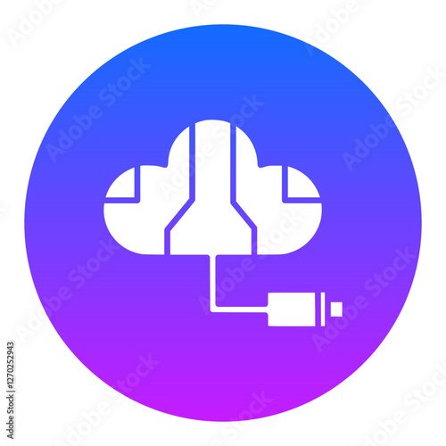 Cloud Ethernet Icon