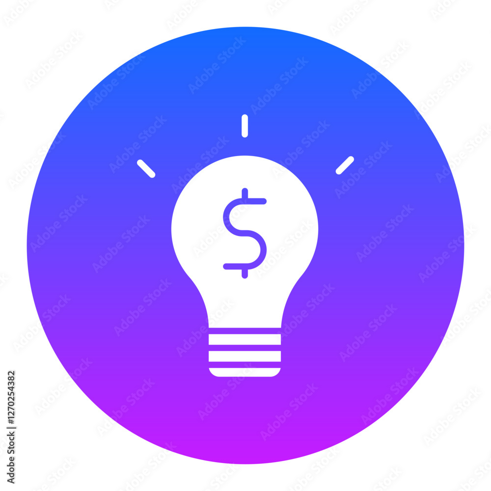 Money Idea Icon Money Idea Icon