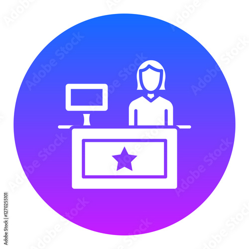 Receptionist Icon