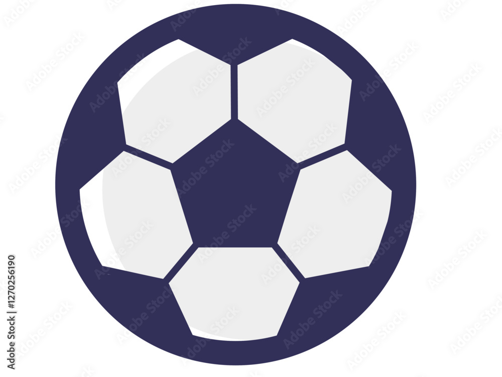 シンプルなサッカーボールのアイコン/ベクターイラスト素材(背景透明) シンプルなサッカーボールのアイコン/ベクターイラスト素材(背景透明)