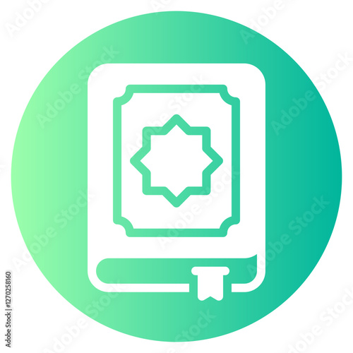 Quran gradient icon
