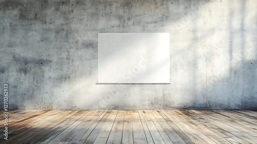 empty white room