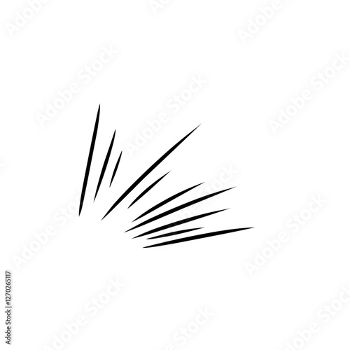 comic manga speed line