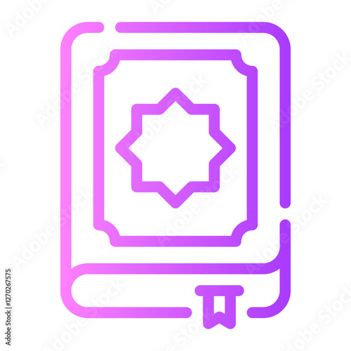 Quran gradient icon