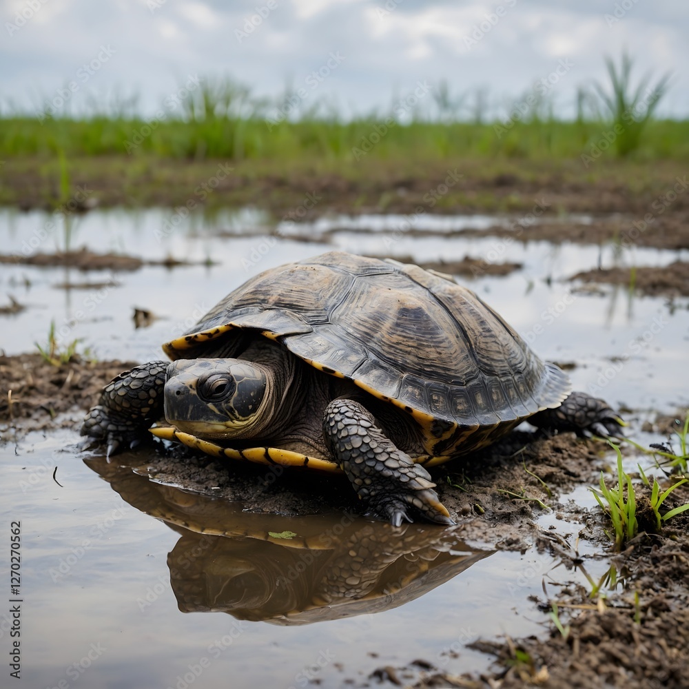 Journey Through the Marsh: A Turtle's Exploration of the Swamp Journey Through the Marsh: A Turtle's Exploration of the Swamp