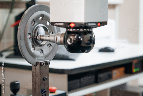 Precision Measurement of Industrial Part Using Advanced CMM Technology for Quality Control and Dimensional Analysis