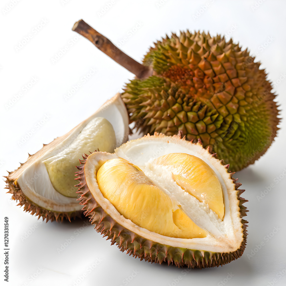 Fototapeta premium Fresh marang on white background 