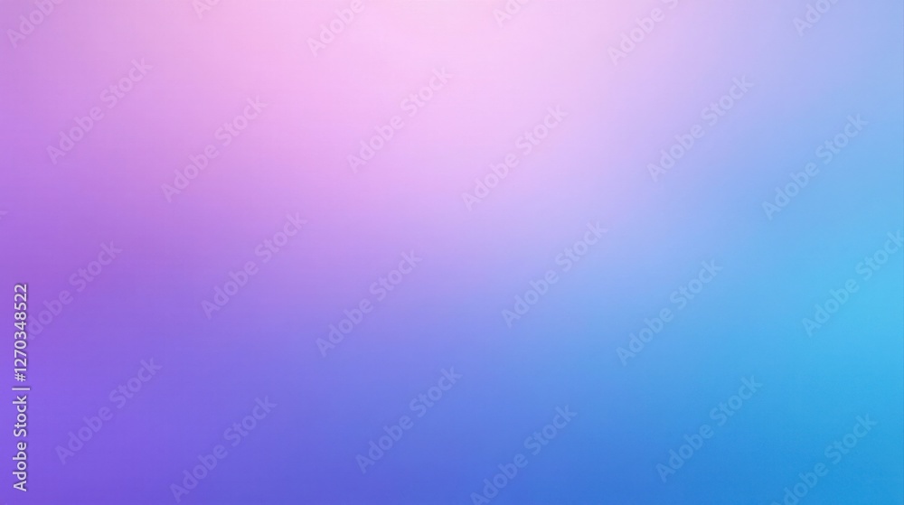 Fototapeta premium Serene Pastel Gradient A Dreamy Blend of Pink, Purple, and Blue Hues for Design Projects