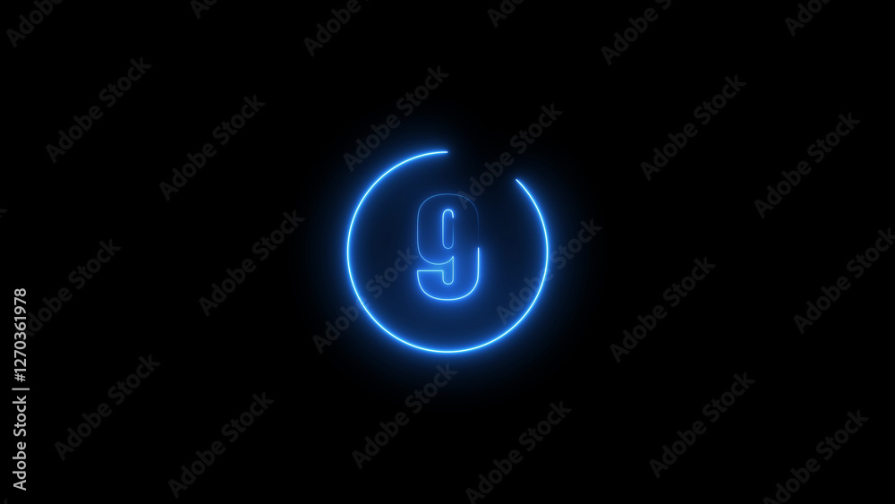 neon glowing neon glowing