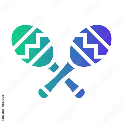 maracas Gradient icon