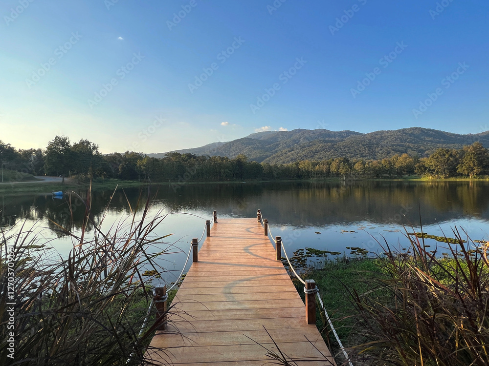 Lake in Chang Mai