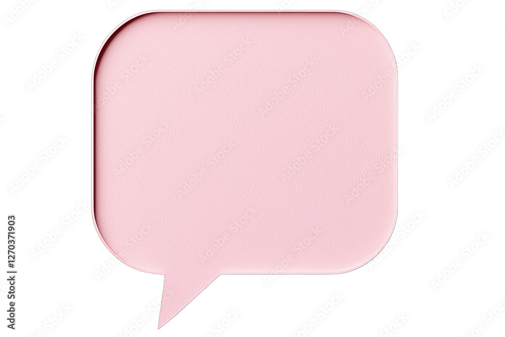 Voice sound concept. A minimalist pink speech bubble design perfect for modern communication themes. Voice sound concept. A minimalist pink speech bubble design perfect for modern communication themes.