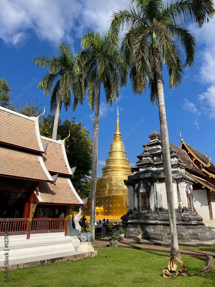 Wat Phra Singh Woramahawihan Buddhist temple in Chiang Mai