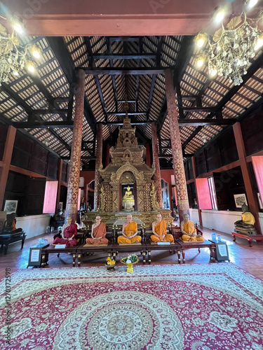 Wat Phra Singh Woramahawihan Buddhist temple in Chiang Mai