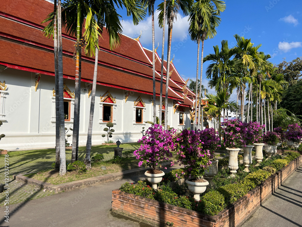 Wat Phra Singh Woramahawihan Buddhist temple in Chiang Mai