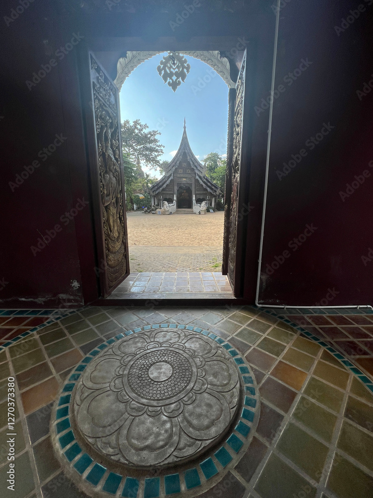 Wat Pan Sao Buddhist temple in Chiang Mai