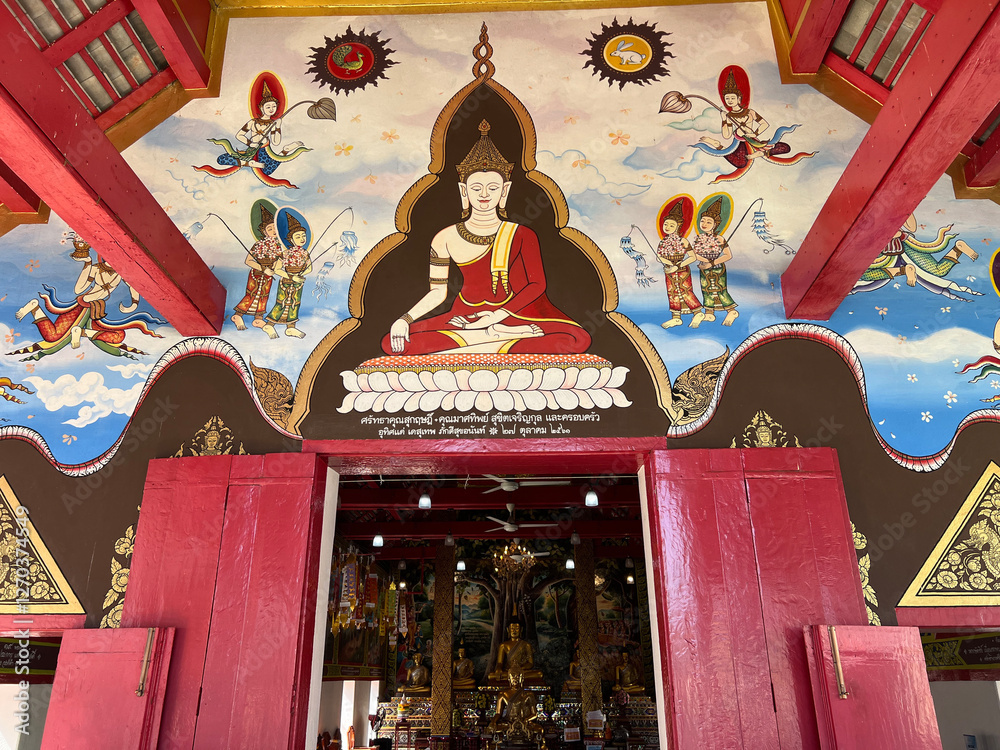 Wat Sai Moon Muang Buddhist temple in Chiang Mai
