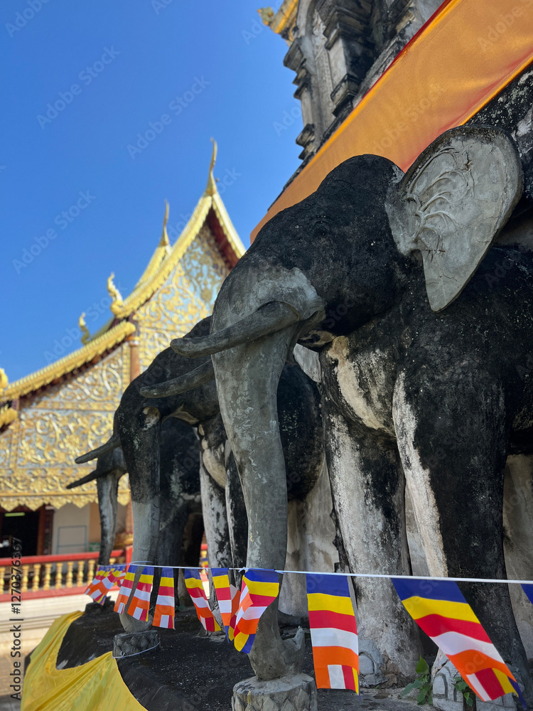 Wat Chiang Mun Buddhist temple in Chiang Mai