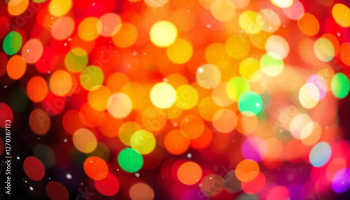 abstract background with bokeh