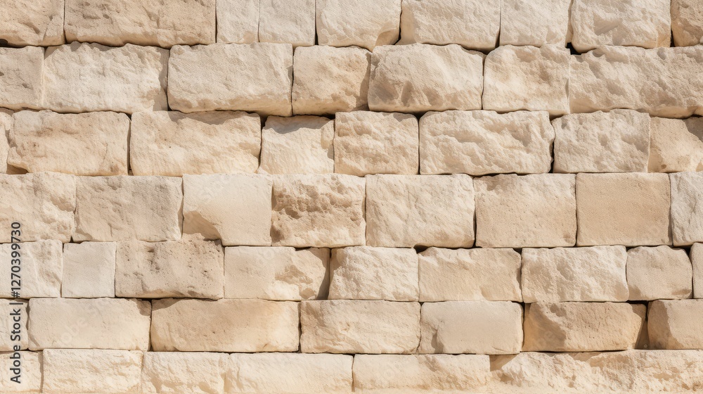 Fototapeta premium sunlight limestone wall