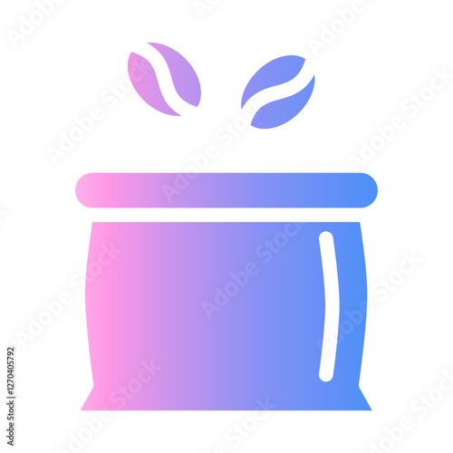 sack coffee Gradient icon