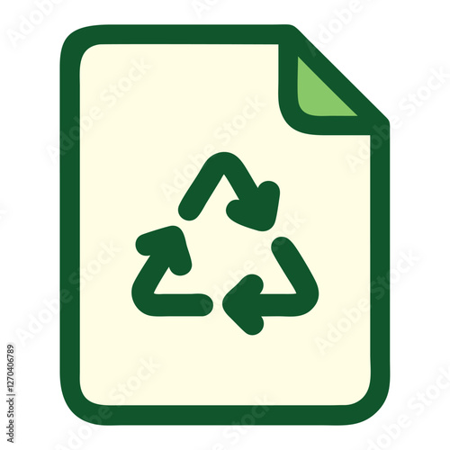 Recycled Paper Icon