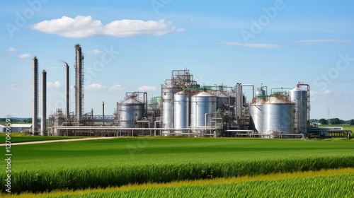 pipes ethanol plant photo