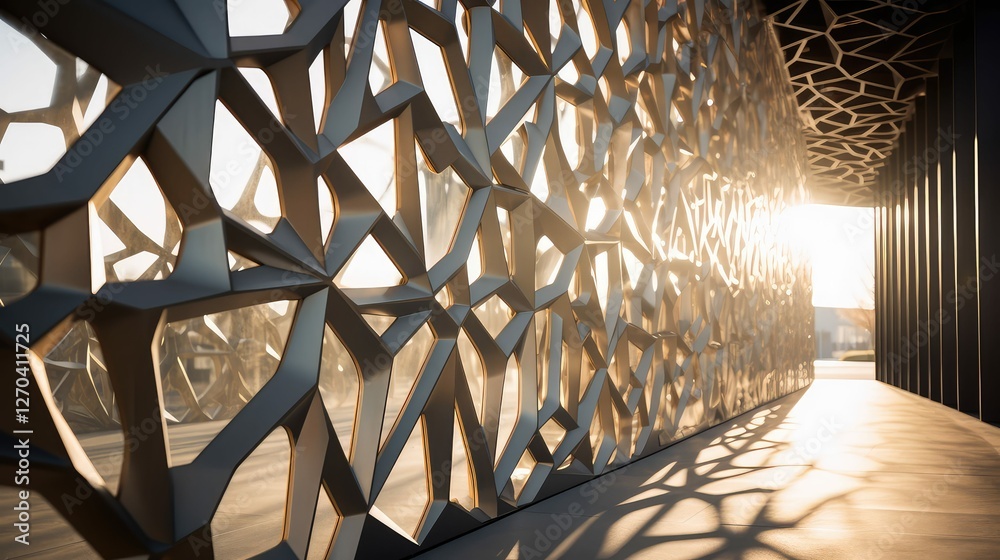Obraz premium panels metal building