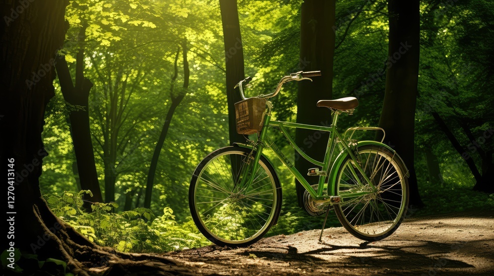 forest green bicycle forest green bicycle